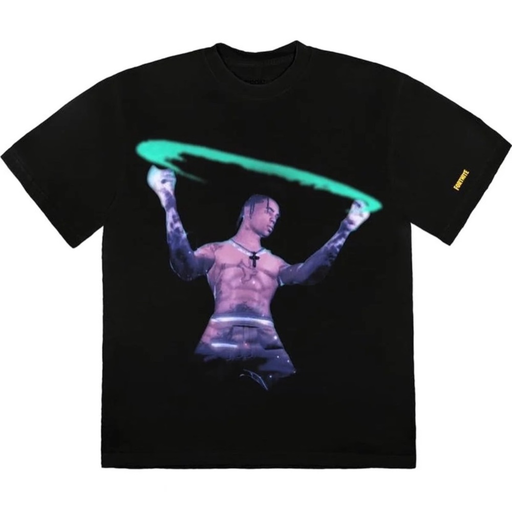 NWT Travis Scott Stargazing Astroworld Tee XL - Picture 1 of 4